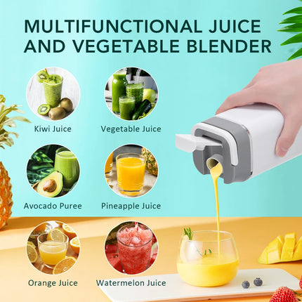 Multifunctional Portable Juicer Cup With Digital Display USB Fruit Mixers Juicers Electric Juicer Blender Fruit Juicer Cup