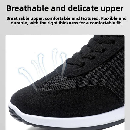 Men's Breathable Mesh Sports Shoes Lightweight Comfortable Soft Bottom Casual Shoes Versatile Footwear for All Seasons