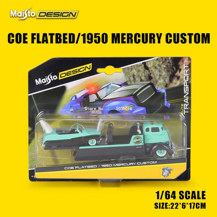Maisto 1:64 1957 Chevrolet Flatbed Design elite transport die-cast precision model car Model collection gift