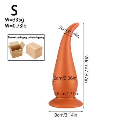 3 Size Tail Butt Plug Soft Silicone Tapon Anal Plug Man Woman Silky And Skin-Friendly But Plug Xl Analog Plug Man Plugs Anul