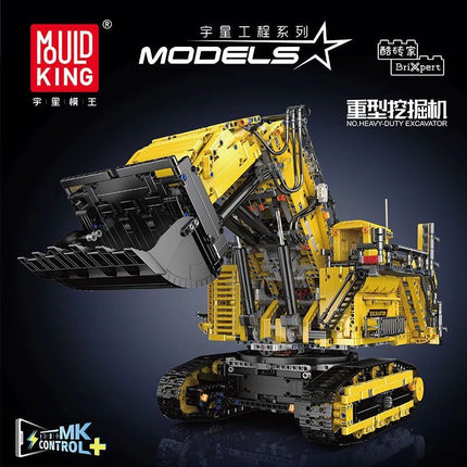 Two Color 4767PCS Technical APP Remote Control R9800 Excavator Building Block Assembly Truck Bricks Kid Christmas Gift For Boy
