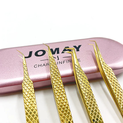 False Eyelash Tweezers For Fake Eyelashes Extensions Individual Curved Strip Lashes Eyebrow Hair Clip Tongs Nail Art Makeup Tool
