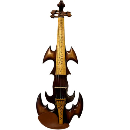 NEW model crazy -1 SONG solid wood 5 strings 4/4 Electric Violin 4 strings Fiddle boxwood parts with case, bow,connection cable