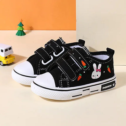 New Fashio Kid Shoe Boy Sneaker Shoe Spring Autumn Children Cartoon Canvas Sports Shoes Boys Girls Baby Board Shoes with Leisure