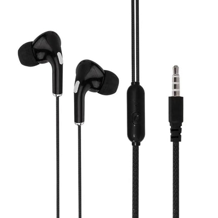 High Definition Wired Earphone 3.5mm In-Ear Control Portable Sport Wired Headset With Mic Wired Headphones For Mobile Phones