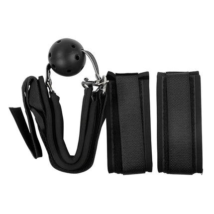 Bdsm Bondage Set Exotic Bed Sex Toys For Adults Mouth Ball Handcuff Restraints Gag Fetish SM Toys Kit for Woman Couples Games