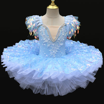Dance Wear Summer Children Clothing Princess Performance Fairy Tutu Kids Clothes Ballet Leotards for Girls Dress Stage Costumes