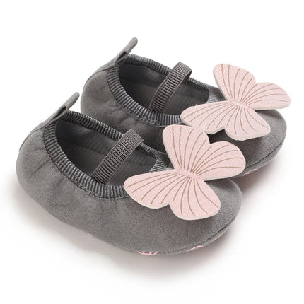 Fashionable and cute bow ballet flat shoes, suitable for babies and girls, lightweight and durable, suitable for spring and autu