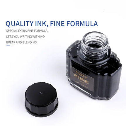 BAOKE 40ml Fountain Pen Ink Bottle Pigment Pure Pen Ink