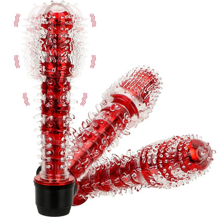 Bullet Vibrator Vagina Dildo Clitoris Butt Plug Multispeed G Spot Stimulator Thorn Dragon Beard Sex Toy for Women Adult Products