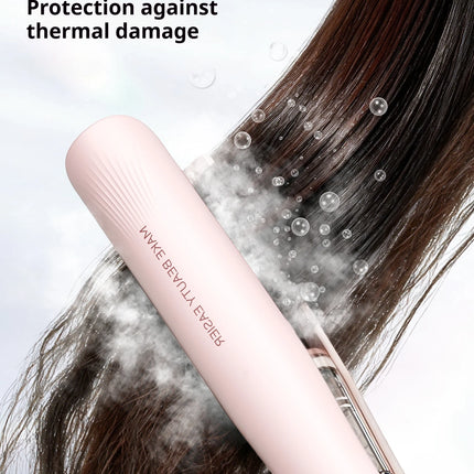Steam Hair Straightener, Steam Sesh, Steam Reduces Damage, Nourishes Hair & Expedites Straightening, Flat Iron with Press Smooth