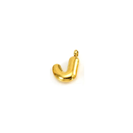 2026 new Bohemian style stainless steel gold-plated letter pendant necklace with personalized and fashionable letters to choose