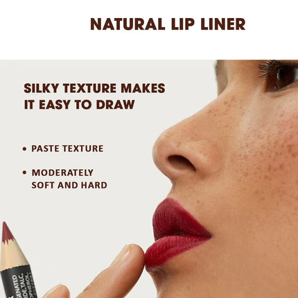 Rozza Waterproof Lip Liner Pencil Set, Weightless Precise Liner with Super Soft Blendable Texture Matte Soft