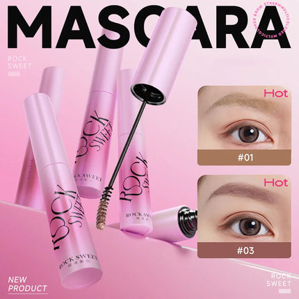 ROCK SWEET Velvet Mist Eyebrow Dye Cream Quick-drying Waterproof Natural Non-smudge Easy-to-color Eyebrow Tint For Beginner