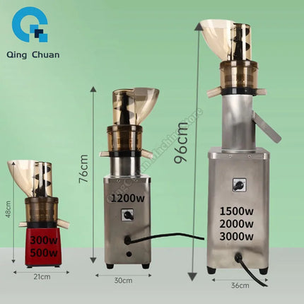 Juice Extractor Commercial Juicer Juice Residue Separation Large-Diameter Fully Automatic Juicer