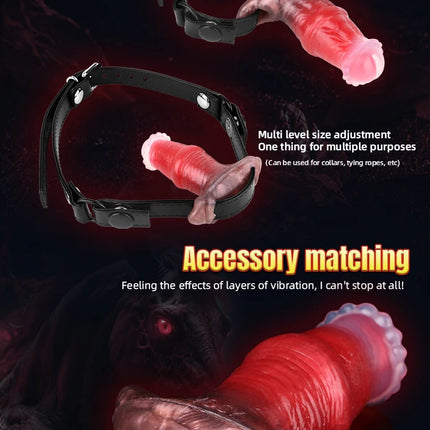 FAAK Wireless Control Vibrating Silicone Strapon Butt Plug Size S M L XL XXL Fantasy Large Anal Plug Large Tail Wearable Sex Toy