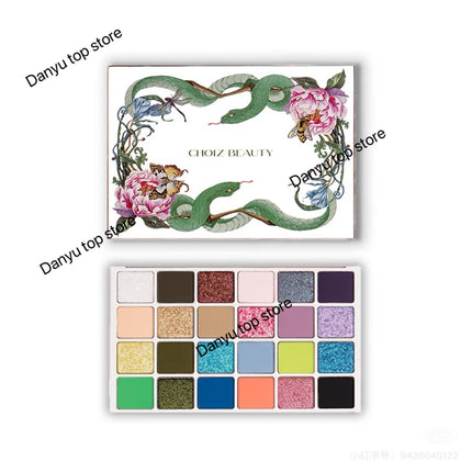 CHOIZ BEAUTY 24 Colors Eyeshadow Palette Powder Matte Nude Soft High Colors Eye Shadow Chameleon Longlasting Eye Makeup