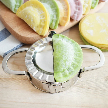 Dumpling Maker Stainless Steel Dumpling Mold Empanadas Ravioli Maker Metal Dumplings Press Gyoza Mould Gadgets Kitchen Utensils
