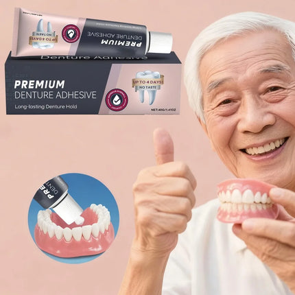 Comfort Denture Adhesives Glue Teeth Care Thermoplastic Denture Silicone Reline Kit Adhesive Cushion Friction Fixed Dentures