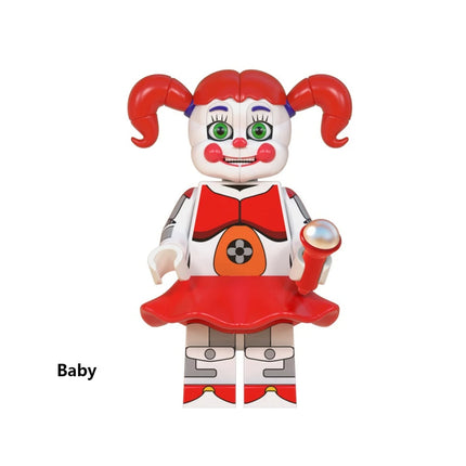 WM6097 WM6170 WM6173 V1004 Blocks Anime Nightmare Games Bricks Toy Dolls Model Building Blocks Toys Gifts Assemble Toys