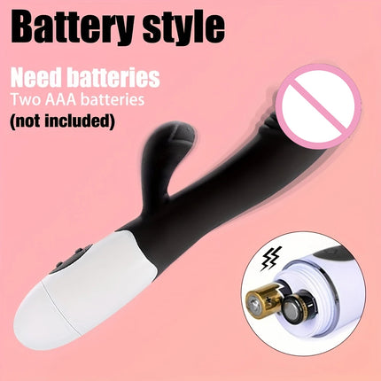 1pc G Spot Rabbit Vibrator 30 Vibration Modes, Waterproof, Perfect for Beginners & Couples - Batteries Not Included