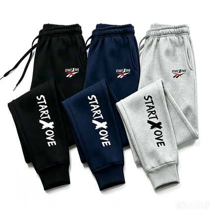 Men's Sweatpants, Trendy Autumn and Winter Sports Pants, Jogging Fitness Running Pants, Casual, Trendy, Comfortable and Fas