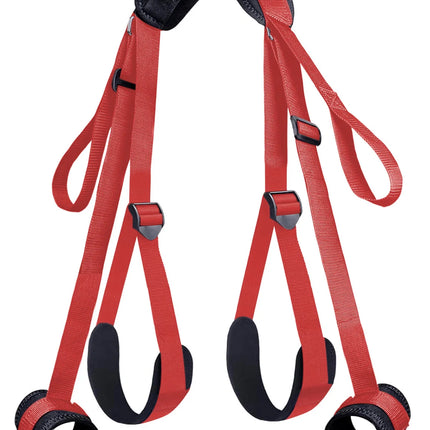 Restraint Erotica Binding Sex Forced Split Leg Straps Neck Wrist Bdsm Bondage Set Sex Toys For Woman Couples Product No Vibrator