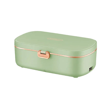 900ml Electric Lunch Box Water Free Heating Bento Box Portable Rice Cooker Thermostatic Heating Food Warmer For Office 220V