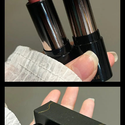 HERORANGE~ Low Saturation Light Lipstick Multi-purpose Stick Moisturizing White Natural Long-lasting Mirror Lipstick