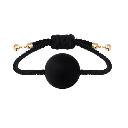 Handmade Braided Rope Silicone Ball Gag – Female Forced Mouth Restraint, BDSM Training Toy, Adult Sex Toy & Adult Game