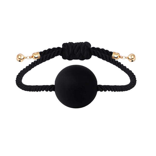 Handmade Braided Rope Silicone Ball Gag – Female Forced Mouth Restraint, BDSM Training Toy, Adult Sex Toy & Adult Game
