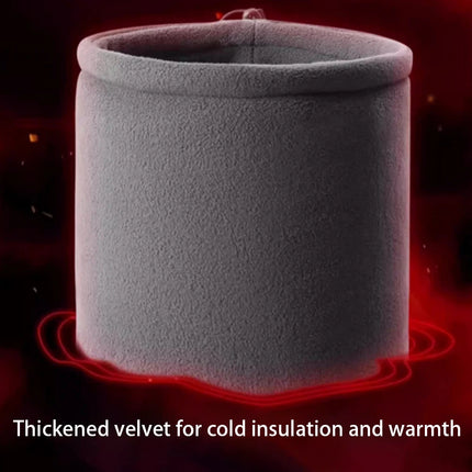 CZHIYAO Winter Beanie Hat Scarf Set with Ear Flaps for Men Women Knit Fleece Lined Skull Cap Windproof Neck Warmer Gaiter