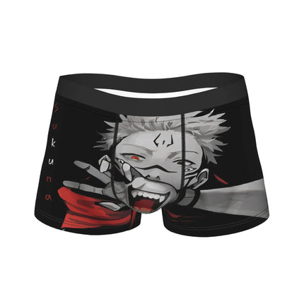 Humor Boxer Satoru Gojo Jujutsus Shorts Panties Briefs Men Underwear Kaisens Anime  Soft Underpants for Homme S-XXL