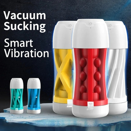 Touch In Masturbator Blowjob Simulation Sucking Cup Soft Realistic Vagina Male Masturbator Erotic Adult Sex Toys For Men