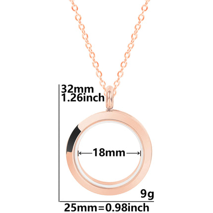 High Fashion Twist Locket Pendant Necklaces For Women Men Jewelry Memory Photo Floating Charm DIY Stainless Steel Lockets Gift