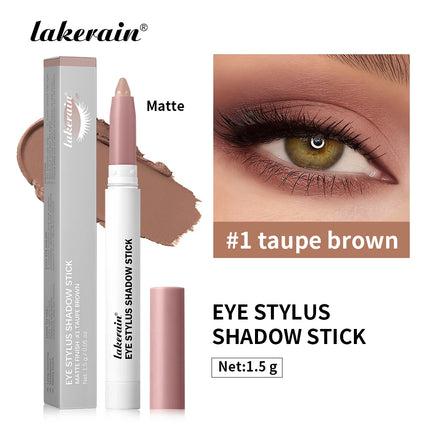 Eyeshadow Stick Colorful Shimmer Glitter Matte High Pigmented Waterproof Cream Eyes Shadow Pencil Long Lasting Makeup Cosmetic