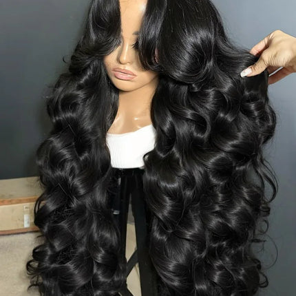 30 40 Inch Body Wave 13x6 Hd Transparent Lace Frontal Wig Human Hair PrePlucked Lace Wigs For Women 13x4 Lace Front Hair Wig