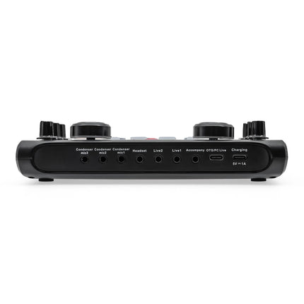 Professional Portable Mixer Sound Mixing X60 Sound Card English Version Convenient Compact For Live Broadcast KTV Singing
