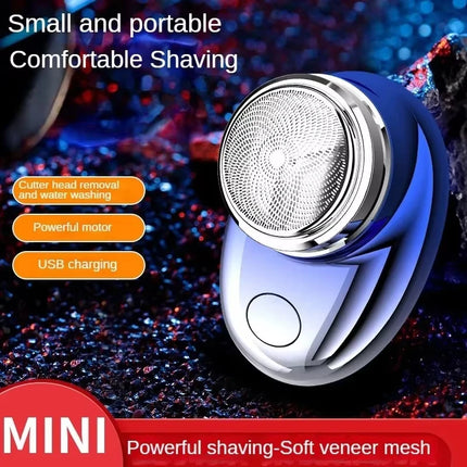 Electric shaver waterproof mini charging portable facial shaver travel beard repair tool beard repair tool facial shaver
