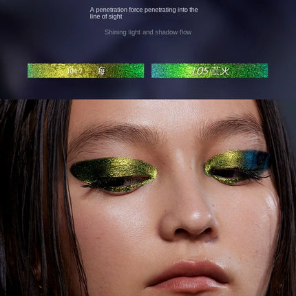 Kaleidos Eyeliner Gel Pencil Waterproof Chameleon Colour Long Wear Glitter Metallic Waterproof Eye Pen