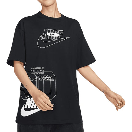 Nike Official Genuine Summer New Women's Loose Breathable Round Neck Short Sleeve T-Shirt HJ2994-010