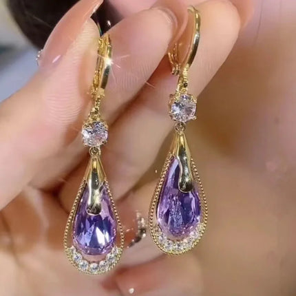 New Fashion Trend Unique Design Elegant Delicate Zircon Butterfly Tassel Earrings For Women Jewelry Wedding Party Premium Gifts