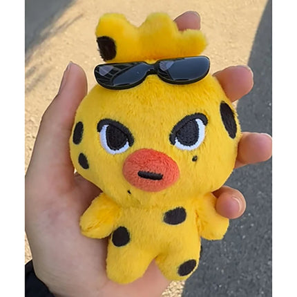 New 10cm JUNGWON Plush Pendant Kawaii JAKE HEESEUNG Jay Cos Animal Mini Stuffed Doll Keychain Toy For Fans Gifts