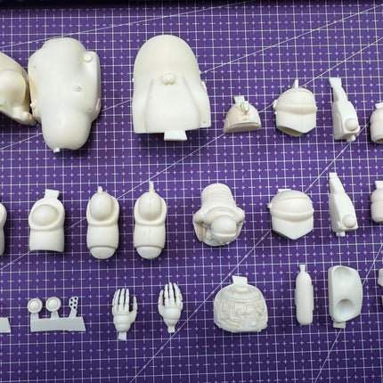 1/20 Casting Resin Model Assembly Kit, GK， Power Mech No. 8, unpainted (two assembly forms)