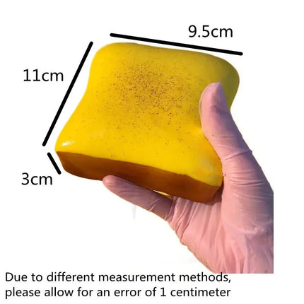 Soft Simulated Toast Squeeze Stress Relief Toys Squishy Bread Squeeze Fidget Toys Decompression Slow Rebound Sensory Toy Adults