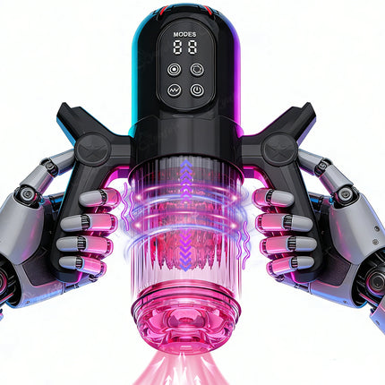 AIERLE Automatic Male Masturbator 9 Vibration 6 Sucking Rotating Licking Telescopic Modes Pocket Pussy Stroker Blowjob Sex Toys