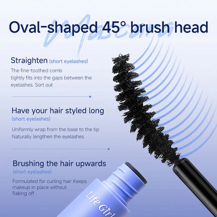 Life Girls Long-lasting Curling Mascara Thick Natural Waterproof Quick-drying Eyelash Setting Primer