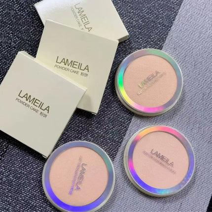 Soft Focus Makeup Natural Brightening Oil Control Concealer Waterproof Sweat Proof Longlasting Setting Powder Facial Cosmetics