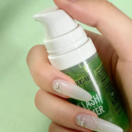 Eyelash Remover Gel Aloe Cherry Scented Deep Cleaning Gentle Non-irritating Quick Removal Eye Lip Makeup Original Remover Gel