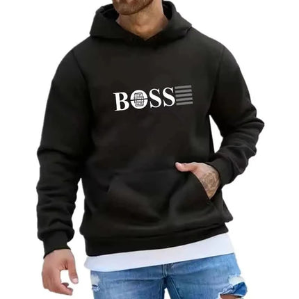 2025 new Outdoor Sports Jogging Hoodie Fashion Trends Hoodie Tops Men Casual Streetwear Pullover Spring Autumn Unisex Clothing